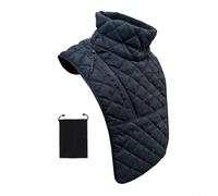 Polaina de cuello de invierno cálida, 1 paquete de calentador de cuello de motocicleta, polaina de invierno resistente al viento para ciclismo, equitación al aire libre, forro de felpa de terciopelo