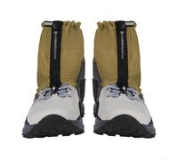 Polainas bajas impermeables para entusiastas del aire libre, diseño ajustable para mantener los zapatos a salvo de la arena y el barro (amarillo)