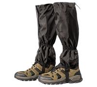 Polainas de botas para hombre - de tobillo impermeable para cazar, protección duradera para zapatos de seguridad, correa ajustable | Correr al aire, corte de césped, esquí, senderismo