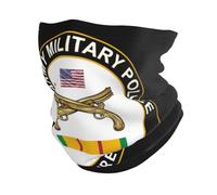 Polainas De Cuello Policía Militar De EE. UU., Servicio De Vietnam, Combate Retirado3 Elástico Sombreros Protección UV Cuello Pañuelo para Deportes Cámping Motocicleta
