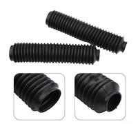 Polainas de goma para horquilla de motocicleta para horquillas de 230 x 70 mm, proporcionando protección contra el agua, la suciedad y