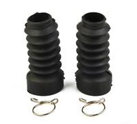 Polainas de horquilla delantera de goma para motocicleta - Cubierta antipolvo botas 43mm/27mm 103mm para Honda Dio 18/27/28/34/35/56 Jog90