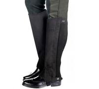 Polainas de montar para adultos y niños en microfibra efecto nubuk Hkm Sports Eq