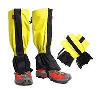 Polainas de Pierna Altas Bota Cubiertas Zapato Transpirables Ligero Impermeable al Viento a la Arena Mantener Caliente para Senderismo Mochileo Desierto Trekking Campamento Esquí Alpinismo Jungla