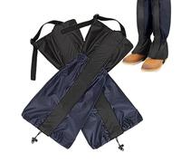 Polainas de pierna para hombre, ligeras, ajustables, impermeables, polainas para botas para hombre, para playa, viajes, senderismo, entrenamiento, camping, piscina, patio, porche, césped, patio al