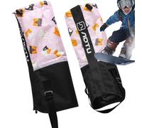 Polainas de piernas para niños, fundas ajustables para botas de nieve al aire libre, resistentes al viento y a la , protectores de piernas para niños y niños pequeños | Fundas impermeables