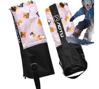 Polainas de piernas para niños, Fundas de esquí para niños, Fundas antiderrapantes | Ajustable para Zapatos de Nieve para Exteriores, Resistente al Viento, prevención de para niños, niños