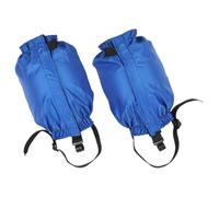 Polainas de Senderismo Azules Ajustables de Nylon, Resistentes al Agua | Plegables y Anti Desgarro, Transpirables, para Botas de Nieve y Exterior