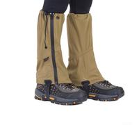 Polainas de senderismo diseñadas para hombres y mujeres con cierre de cremallera impermeable y cierres elásticos ajustables, tela ligera resistente al viento adecuada para aventuras al aire libre