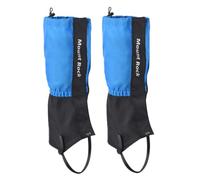 Polainas de senderismo para piernas, 1 par de envolturas impermeables, protección transpirable para senderismo, botas de nieve con ajuste ajustable, accesorio para montañismo, raquetas de nieve