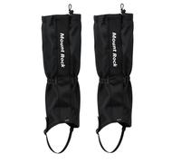 Polainas de senderismo para piernas, 1 par de envolturas impermeables, protección transpirable para senderismo, botas de nieve con ajuste ajustable, accesorio para montañismo, raquetas de nieve