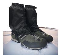 Polainas De Senderismo - Polainas Negras Y Transpirables Para Botas | Cubierta Para Mallas Para Caminar, Para Esquí, Montañismo De Invierno, Escalada, Trail Running, Caminata, Deportes Al
