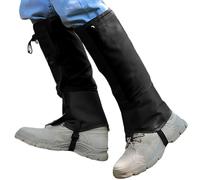 Polainas de Sendero: Cubierta Impermeable Ajustable para Botas, Protector Duradero a Prueba de, Equipo de Zapatos de Senderismo para Hombres y Mujeres, Nieve, Invierno, Lluvia, Correr