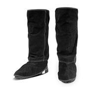 Polainas de soldadura de cuero LeaSeek - Cubiertas para botas de soldadura resistentes al calor y a la abrasión - Protectores de zapatos - Polainas de soldadura, 1 par