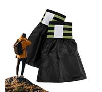 Polainas de Tobillo para Trail Running: protección Impermeable para Las piernas, diseño Ajustable de Polainas Bajas, Duradera para Proteger la Nieve al Aire Libre, Escudo de senderos a Prueba de