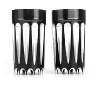 Polainas Horquilla Motocicleta Compatible con la Cubierta de Las Botas deslizantes Horquilla Harley Road King 49 mm, FLHRS, Electra Glide, FLHTCU, CVO Limited, FLHTKSE(Number 3)