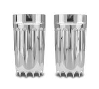 Polainas Horquilla Motocicleta Compatible con la Cubierta de Las Botas deslizantes Horquilla Harley Road King 49 mm, FLHRS, Electra Glide, FLHTCU, CVO Limited, FLHTKSE(Number 4)