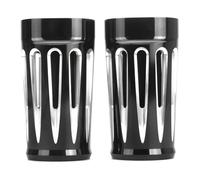 Polainas Horquilla Motocicleta Compatible con la Cubierta de Las Botas deslizantes Horquilla Harley Road King 49 mm, FLHRS, Electra Glide, FLHTCU, CVO Limited, FLHTKSE(Number 1)