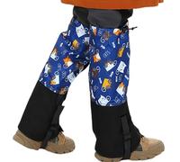 Polainas Impermeables para Botas de piernas para niños, Cubierta de Pierna Ajustable para Zapatos | Cubierta de Pierna de Nieve Ajustable para niños | para piernas a Prueba de Viento para