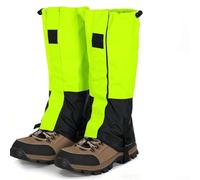 Polainas impermeables para exteriores con ajuste de cordón y sistema de cierre resistente para protección contra nieve y barro (es verde)