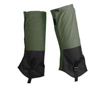 Polainas impermeables para las piernas - Longitud inferior 42 cm, Protector de botas de nieve ajustable, Leggings antiserpiente Hombre Mujer, Empeine de poliéster 44 cm | Sendero natural en la colina