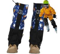 Polainas Infantiles Ligeras Transpirables Ajustables | Polainas impermeables infantiles para botas y zapatos Invierno Senderismo Camping Aire Niños Niñas Adolescentes
