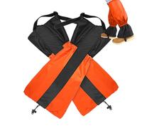 Polainas para botas, impermeables, resistentes al viento, protección ligera, fundas para botas de caza, para senderismo, camping, entrenamiento, playa, piscina, patio, césped, porche, patio, granja al