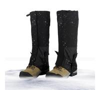 Polainas para botas para nieve - Protector impermeable para piernas de senderismo, protección contra la nieve en el tobillo, cubierta de la parte inferior de la pierna, protección antiarena, equipo de