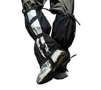 Polainas para Hombre | Reflectantes Ajustables Impermeables Suministros para Exteriores | Cubrebotas para Caza | para Deportes Esquí Acampada Playa Viajes Entrenamiento Piscina Exterior