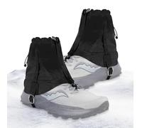 Polainas para zapatos, impermeables, ligeras, bajas para senderismo, equipo de protección elástico transpirable para exteriores, para patio, trabajo, pesca, mochileros, montañismo, caza, aventuras