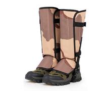 Polainas resistentes a la intemperie para actividades al aire libre, esenciales para senderismo, caza y escalada de montaña (camuflaje B)