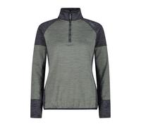 CMP - Camiseta de Forro Polar para Mujer, Mineral Mel, 50, Mineral Mel., 46