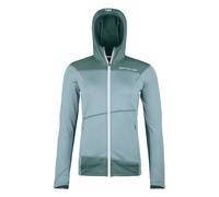 Polaire Ortovox FLEECE LIGHT HOODY W (Gris glaciar) mujer