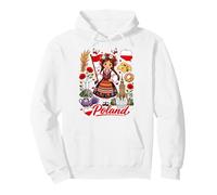 Poland Folk Costume Polska Heritage Girls Sudadera con Capucha