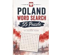 Poland Word Search Puzzle: 55 Puzzles Word Search about Poland and More | 6x9 inches, 110 pages | Gift for Poland, Countries & Traveling Lover