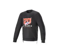 Polar Alpinestars FQ20 Legit Crew Negro/Rojo BrillanteXXL Negro,Rojo Brillante