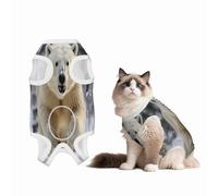 Polar Bear in The Snow - Traje de recuperación para perros y gatos después de la cirugía, camisa de recuperación de mascotas, mamelucos para perros, traje de recuperación de cirugía para mascotas