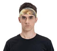 Polar Bear Under The Sunshine - Diadema deportiva unisex transpirable y húmeda, adecuada para correr, ciclismo, yoga, esperar deportes