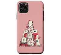 Polar Bears Loves Xmas Un árbol de Oso de Navidad Muy Bearry Carcasa para iPhone 11 Pro MAX