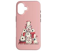 Polar Bears Loves Xmas Un árbol de Oso de Navidad Muy Bearry Carcasa para iPhone 16
