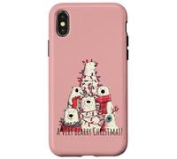 Polar Bears Loves Xmas Un árbol de Oso de Navidad Muy Bearry Carcasa para iPhone X/XS