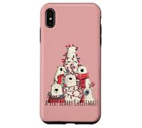 Polar Bears Loves Xmas Un árbol de Oso de Navidad Muy Bearry Carcasa para iPhone XS MAX