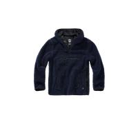 Brandit Teddyfleece Worker Pullover, Color: navy, Size: L