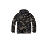Brandit Teddyfleece Worker Pullover, color: darkcamo, size: L