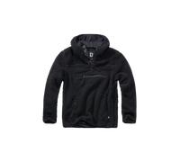 Brandit Teddyfleece Worker Jersey, negro, tamaño S para Hombres