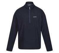 Regatta Montes Mini Stripe Sudadera Ligera de Felpa con Media Cremallera, Hombre, Azul (Navy), M
