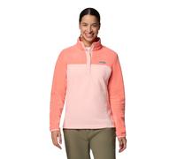 Polar con medio cierre con botones de presión Benton Springs™ Mujer Talla L. Color Rosa