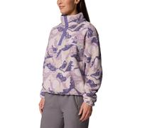 Columbia - Marcas - Helvetia II Printed Cropped Half Snap Shale Prpl Sstrs Shl Prpl para Mujer - Talla S - Rosa Rosa S
