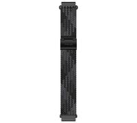 Polar Correa de Hilo Trenzado Negra, 20mm, Talla S/L, Cómoda y Estilizada para Reloj Deportivo