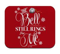 Polar Express The Bell Still Rings for Me - Alfombrilla de mouse fina de perfil bajo